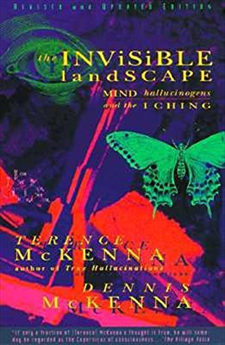 Book cover with an eye, butterfly, and vibrant abstract design.