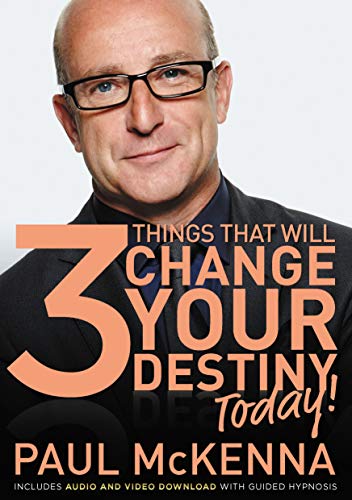 Book cover featuring Paul McKenna, with large orange number "3" and text.