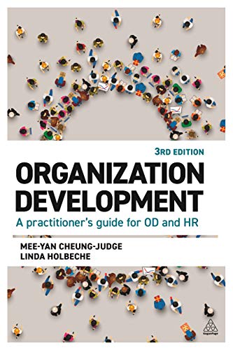 Book cover: "Organization Development" with scattered miniature figures.