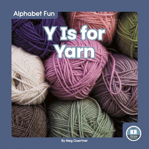 Book cover featuring colorful yarn balls and the letter "Y".
