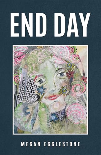 Book cover: “End Day” with a collage-style portrait of a woman.