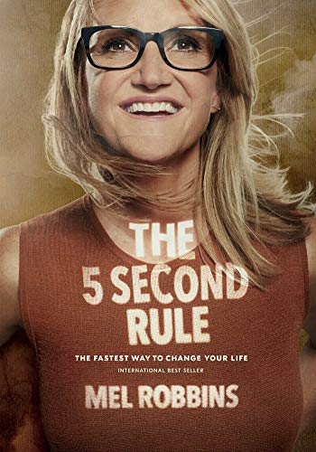 Book cover featuring a smiling blonde woman wearing glasses with the book title text.