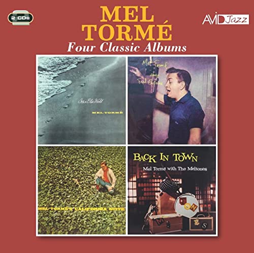 CD cover for Mel Torme’s “Four Classic Albums” featuring album art collage.