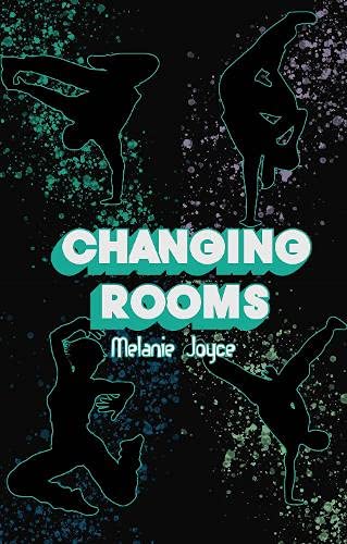Book cover with silhouettes of dancers against a splattered background.