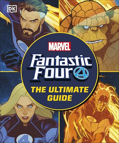Book cover featuring Mr. Fantastic, The Thing, Invisible Woman, and Human Torch in quadrants.