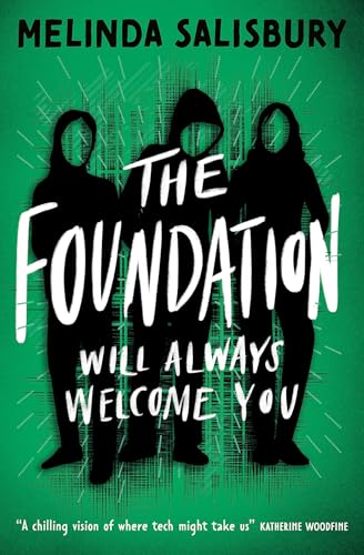 Book cover featuring three black silhouettes against a green background with white text.