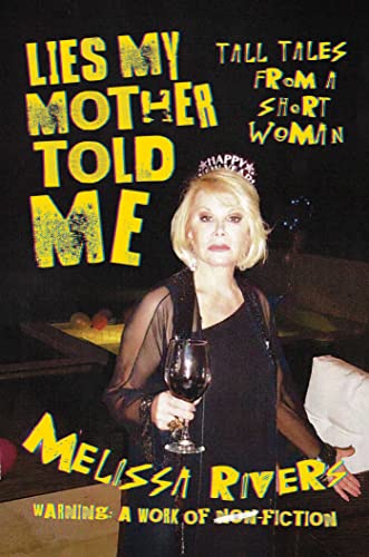 Book cover featuring Melissa Rivers with a wine glass and tiara.