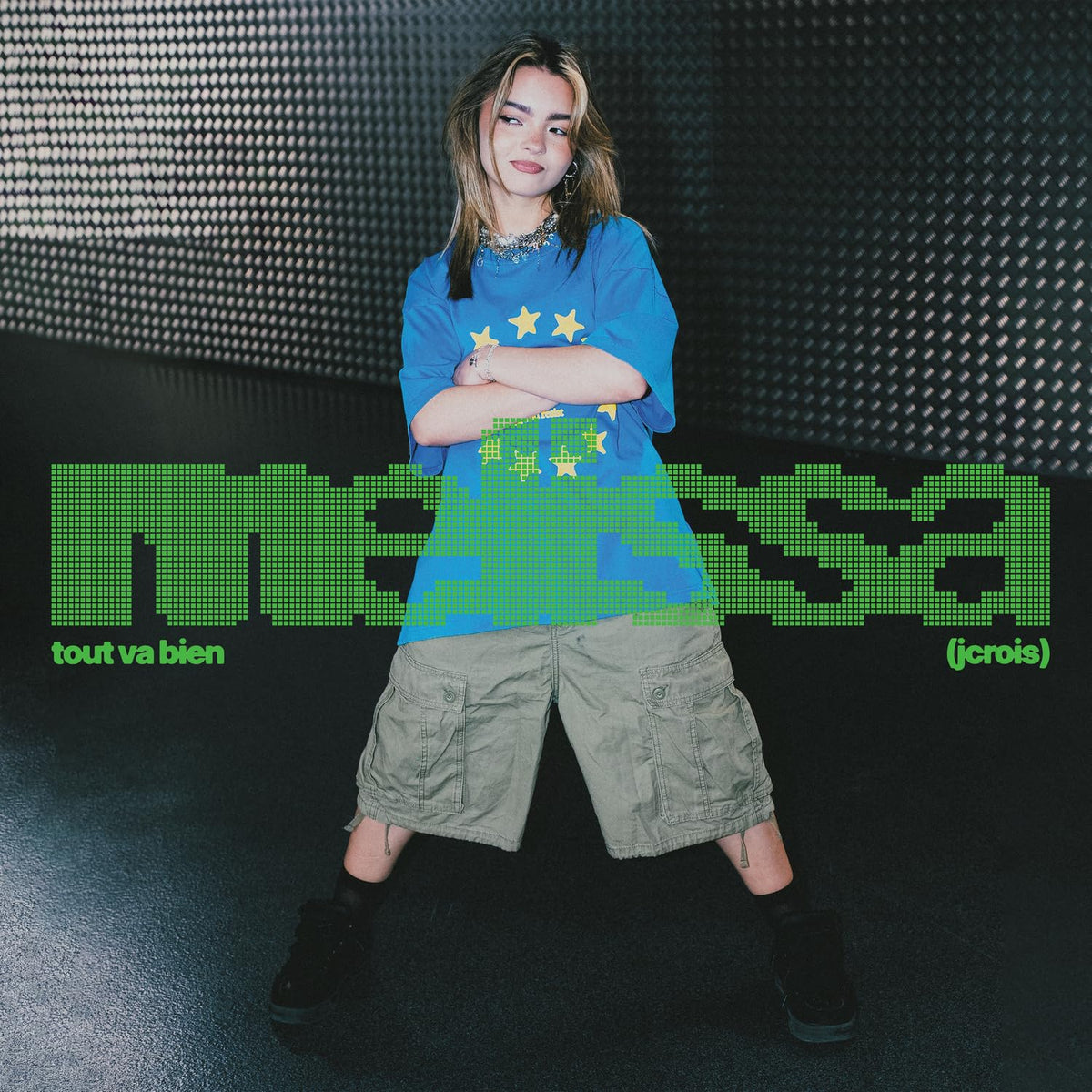 Album cover for Melissa’s “Tout Va Bien (Jcrois)” featuring a young woman.