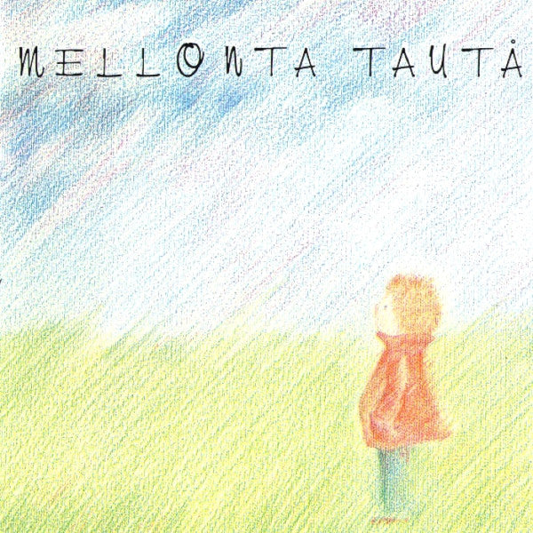 CD cover with a crayon-style drawing of a child on a hill.