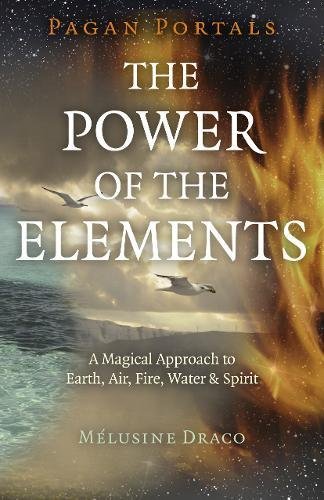 Book cover depicting elemental imagery: earth, air, fire, water, and birds.