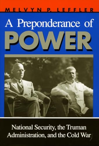 Book cover: “A Preponderance of Power” with portraits of Truman and Stalin.