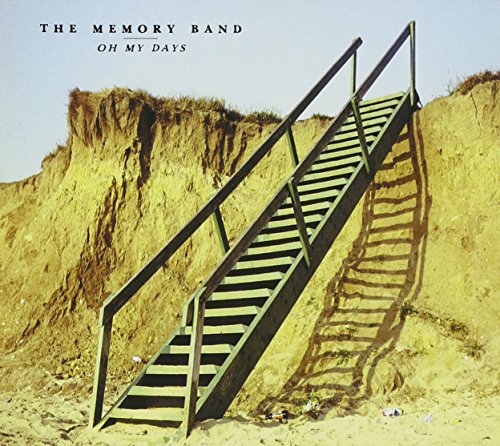 CD cover: green stairs leading up a sandy dune under a blue sky.