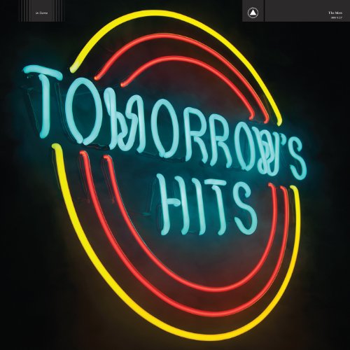CD cover with neon sign reading "Tomorrow's Hits" in blue and red.