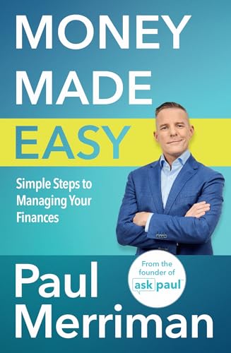 Book cover featuring a man and text: "Money Made Easy" by Paul Merriman.