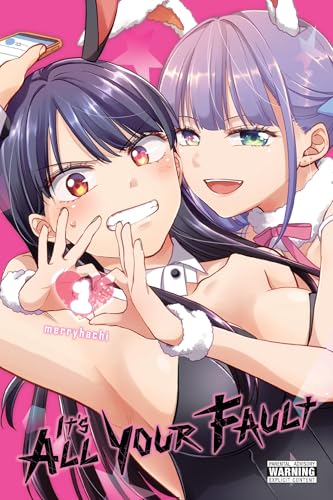 Anime-style cover with two young women and a heart-shaped object.