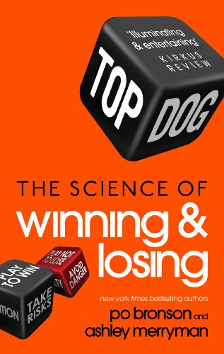 Book cover with dice, titled “Top Dog: The Science of Winning and Losing.”