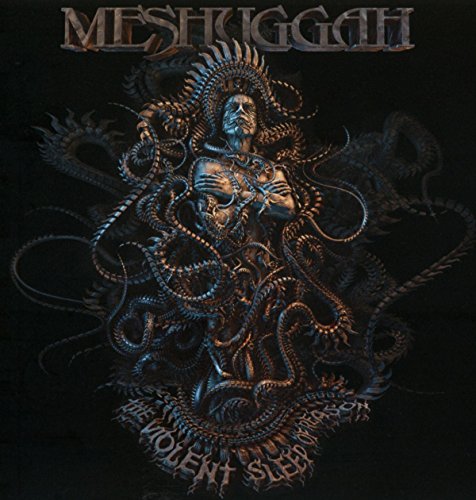 "Album cover art featuring a man entwined with tentacles, on a black background."
