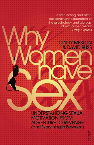 Book cover with red background, bold text, and a black bra silhouette.