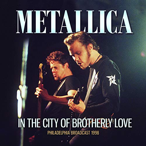 Metallica CD cover featuring James Hetfield and another band member.