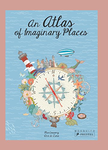 Book cover with illustrated compass, landmarks, and whimsical floral details.