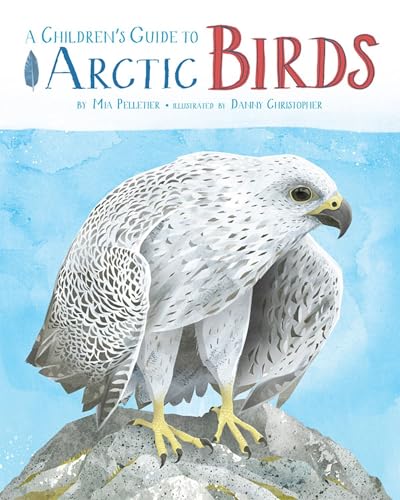 Book cover featuring a snowy owl perched on a rocky outcrop.