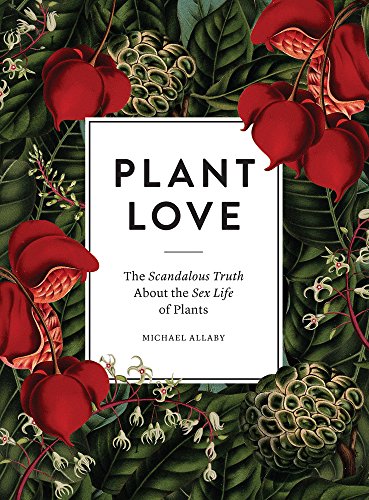 Book cover with red flowers and bold white text: "Plant Love".