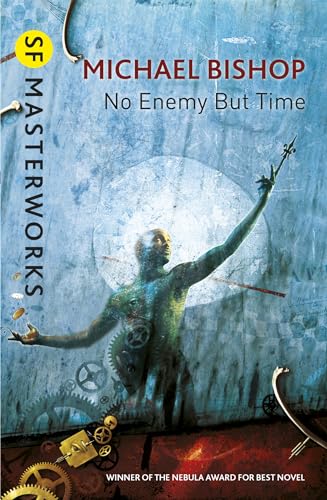 Book cover: a ghostly figure amidst gears and a glowing circle.