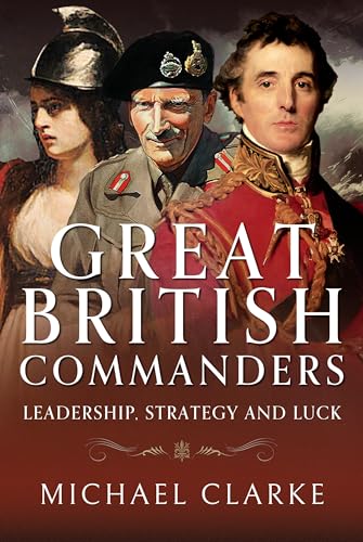 Book cover featuring portraits of three British military leaders.