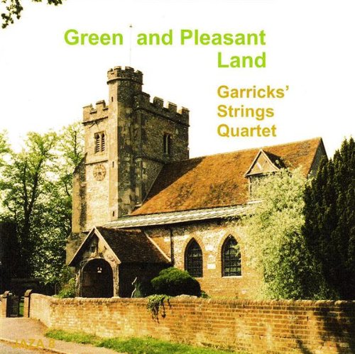 CD cover featuring a stone church with a red tile roof.