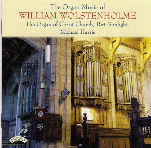 CD cover featuring a grand pipe organ inside a stone church.