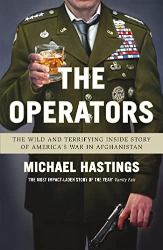 Book cover: military officer with drink, titled "The Operators.