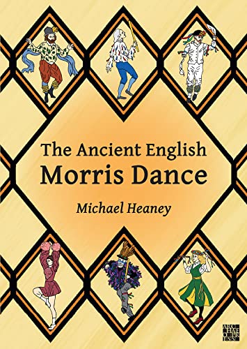 Book cover with illustrations of traditional Morris dancers in costume.