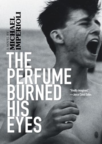 Black and white book cover featuring a man with a distressed expression.