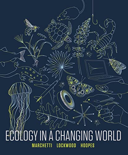Book cover with line drawings of animals, plants, and technology.