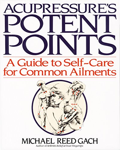 Book cover showing title and an illustration of human figures with acupressure points marked.