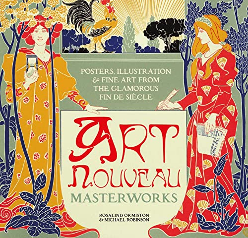Book cover featuring two women in flowing dresses, a rooster, and Art Nouveau typography.