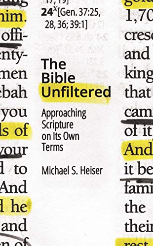 Book cover titled The Bible Unfiltered with text overlaid on a highlighted Bible page.
