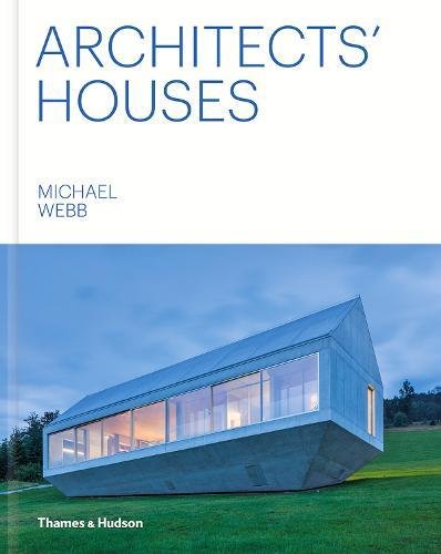 Book cover featuring a modern, glass-walled house on a green lawn.