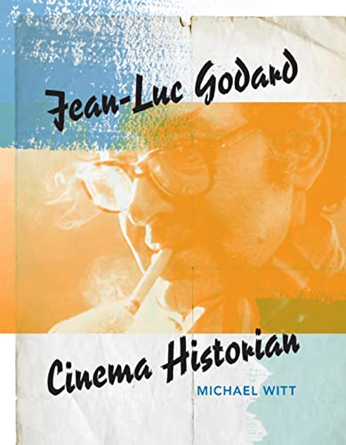 Book cover featuring Jean-Luc Godard in profile, smoking a cigarette.