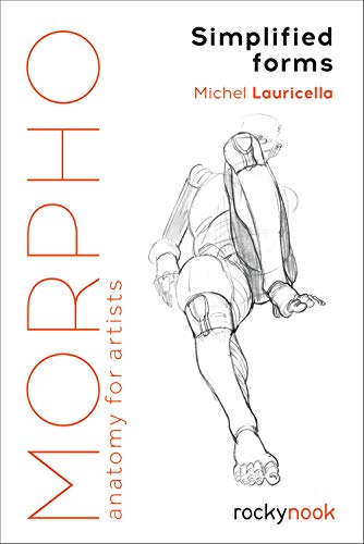 Book cover featuring anatomical sketches of a human figure in motion.