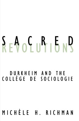 Book cover: "Sacred Revolutions" by Michèle H. Richman, white background.