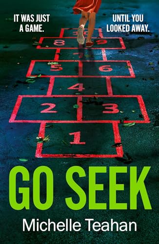 Book cover: hopscotch court with a child’s legs and the title “Go Seek.”