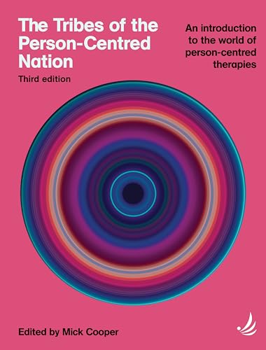 Book cover with pink background and abstract circular design.