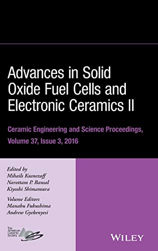 Book cover: "Advances in Solid Oxide Fuel Cells and Electronic Ceramics II.
