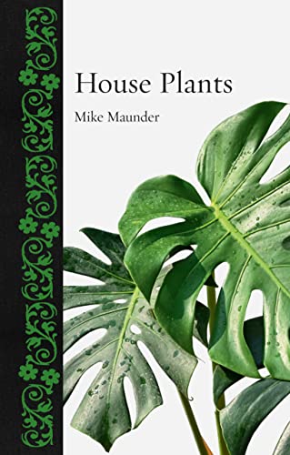 Book cover for āHouse Plantsā featuring a monstera leaf.
