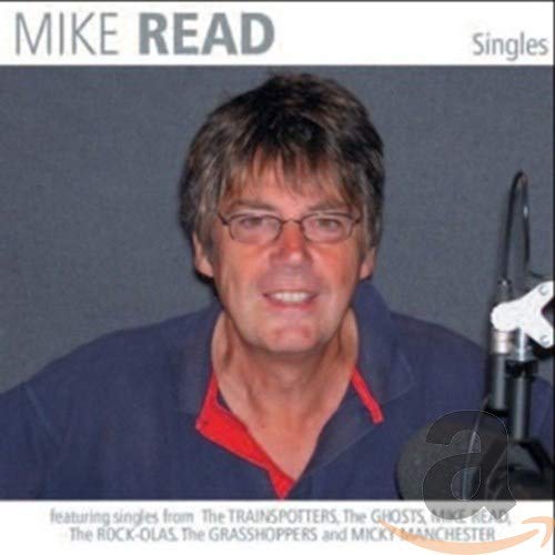 CD cover for Mike Read’s “Singles” featuring a portrait of the artist.