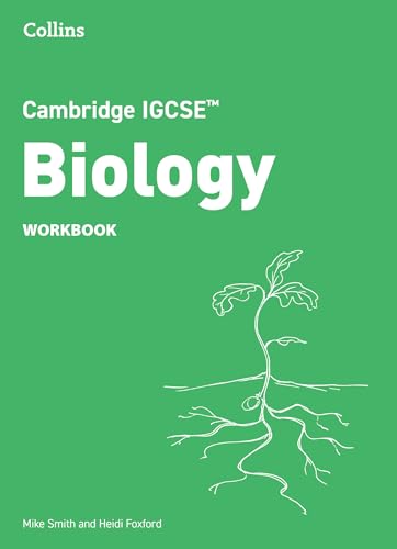 Green workbook cover with white text and a plant illustration.
