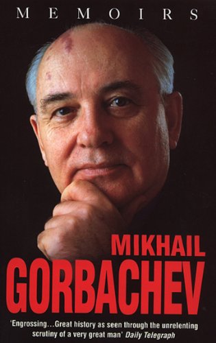 Book cover featuring a portrait of Mikhail Gorbachev, former Soviet leader.