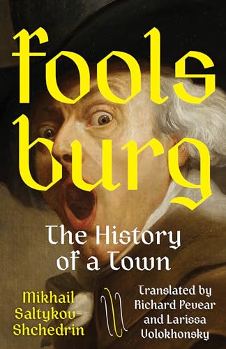 Book cover featuring a painting of a wide-eyed man with his mouth open wide.