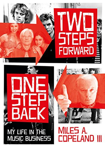 Book cover with black and white photos, red text, and a pointing hand.